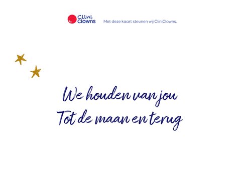 Felicitatie geboorte rompertjes jongen CliniClowns 2
