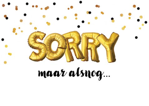 Felicitatie verjaardag te laat OEPS 2