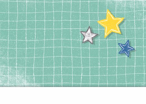 felicitatiekaart geboorte jongen sterren 2