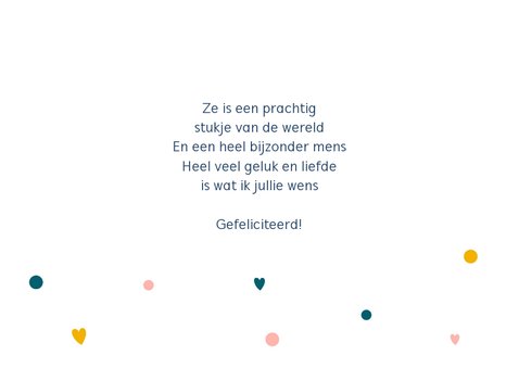 Felicitatiekaart met slingertekst 3