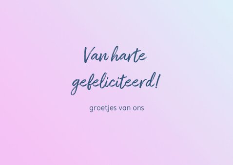 Felicitatiekaart topper verfletters 3