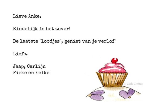 Felicitatiekaarten Zwangerschapsverlof illustratie op stoel 3