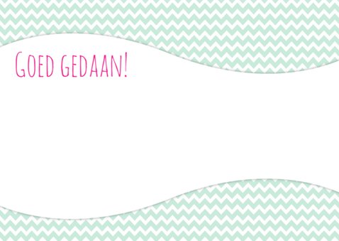 Felicitatiekaartje B-diploma -WW 3