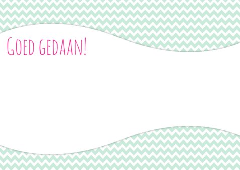 Felicitatiekaartje C-diploma -WW 3