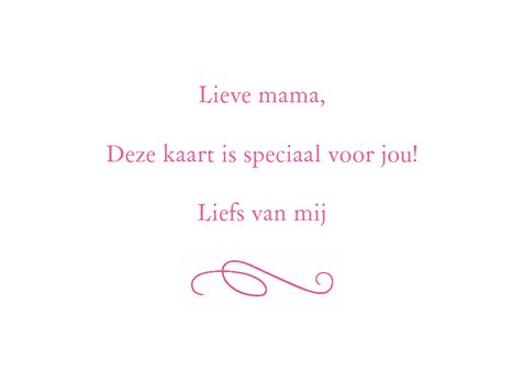 Fijne moederdag met bloemen foto 3