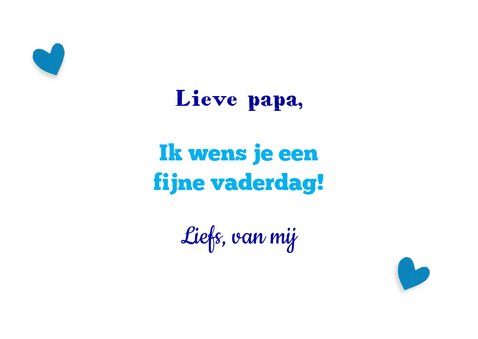 Fijne vaderdag fotokaart 3
