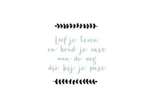 Foto geboortekaartje met iconen 2