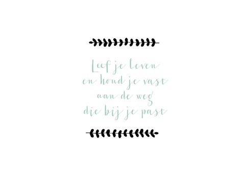 Foto geboortekaartje met iconen 2