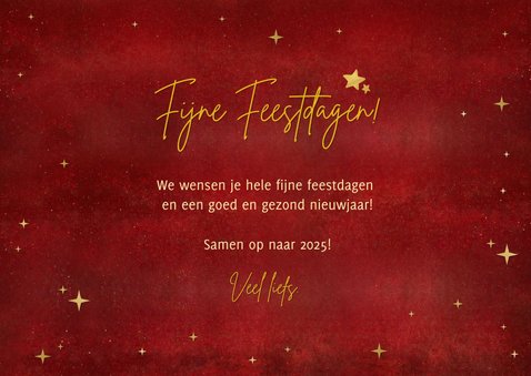 Foto kerstkaart - Samen op weg naar 2025 kerstboom 3