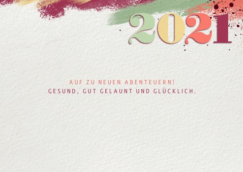 Foto-Neujahrskarte 2021 2
