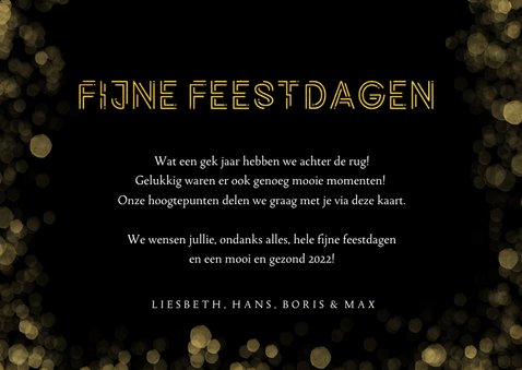 Fotocollage kaart kerstmis met 8 foto's - 2021 wat een jaar 3