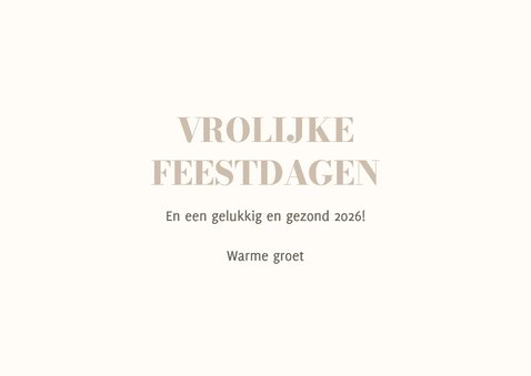 Fotocollage kerstkaart met aanpasbare tekst 3