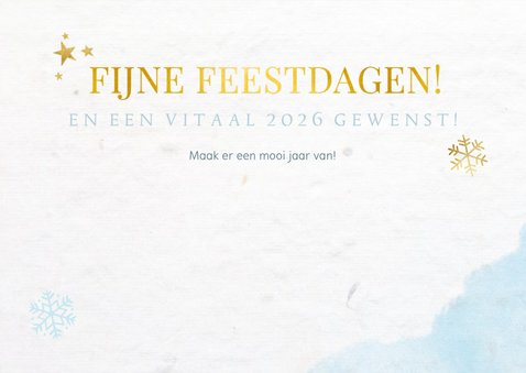 fotokaart met sneeuwvlokken 3 eigen foto's 3