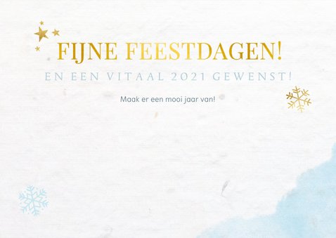 fotokaart met sneeuwvlokken 3 eigen foto's 3