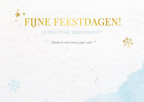 fotokaart met sneeuwvlokken 3 eigen foto's 3