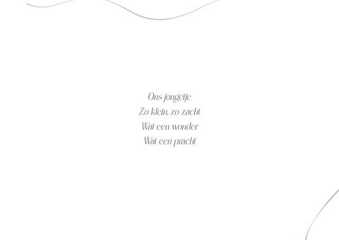 Fotokaart met zilverlook en grote foto 2