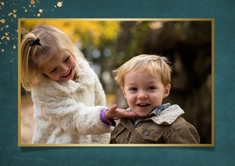 Fotokaart pasen stijlvol met ruimte voor 3 eigen foto's 2