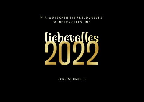 Fotokarte liebevolles 2022 3