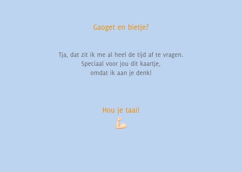 Gaoget en bietje? 3