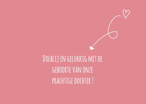 Geboortekaartje Foto Aimee 2