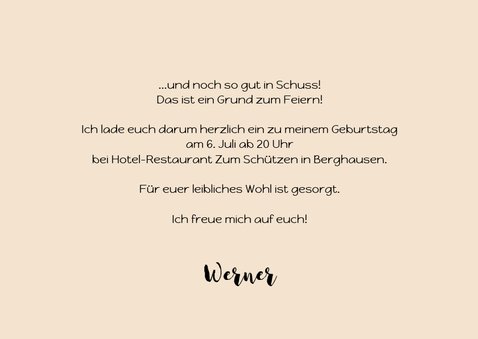 Geburtstagseinladung Gut aussehen 80 3
