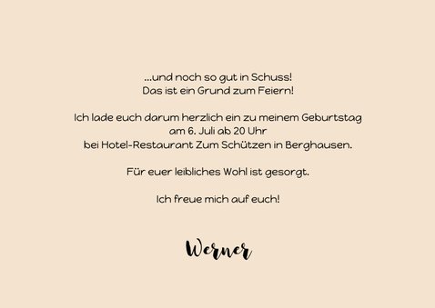 Geburtstagseinladung Gut aussehen 80 3