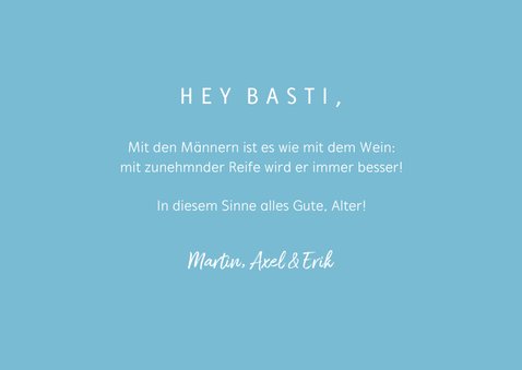 Geburtstagskarte Happy Birthday Dude 3