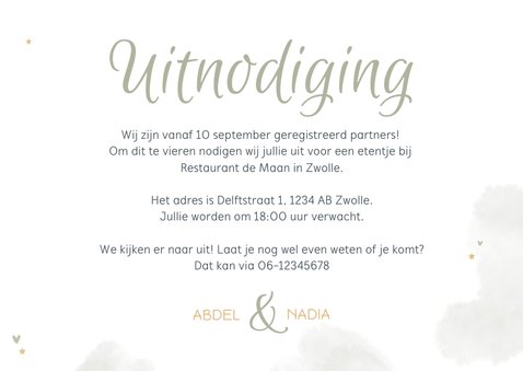 Geregistreerd partnerschap eucalyptus Arabisch lampje 3