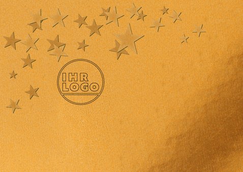 Geschäftliche Neujahrskarte "What A Year" 2