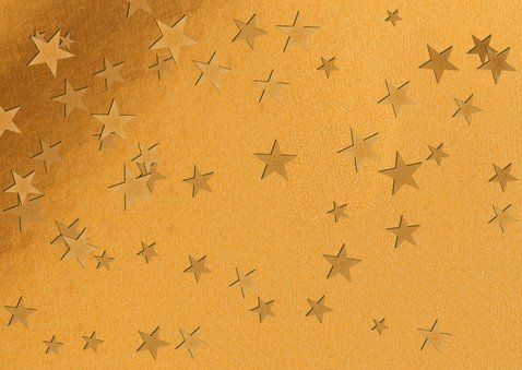 Geschäftliche Neujahrskarte "What A Year" Rückseite