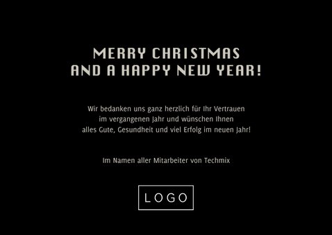 Geschäftliche Weihnachtskarte IT mit Quellcode 3
