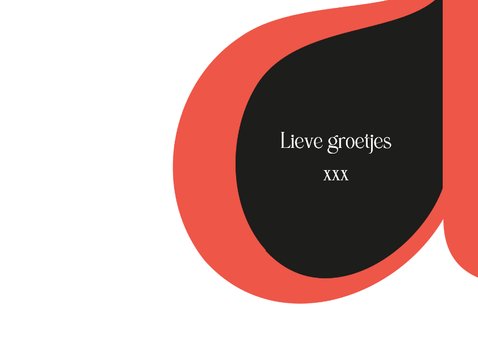 Geslaagd apetrots met een grote A 3