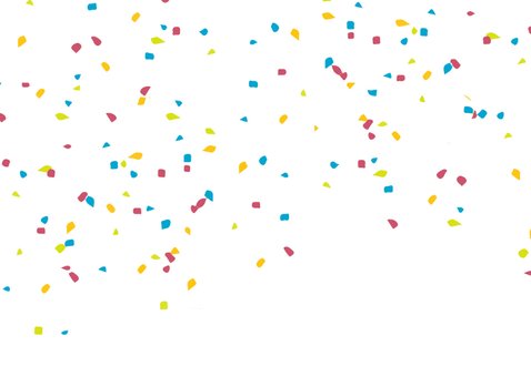 Geslaagd kaart rijbewijs met confetti en trompet 2