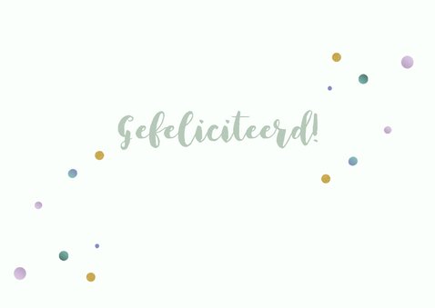 Geslaagd rijbewijs auto mini  3