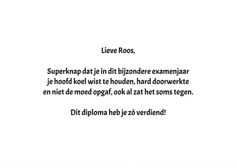 Geslaagd topper je bent geslaagd berg 2