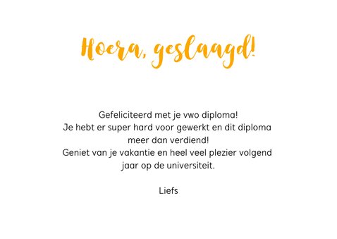 Geslaagdkaart - In the pocket 3