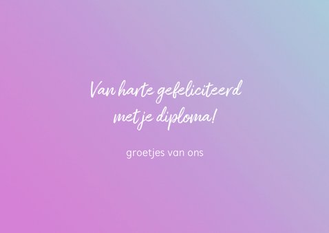 Geslaagdkaart trots op jou verfletters 3