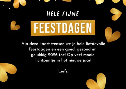 Grappige kerstkaart kerstkus door brievenbus met foto's 3