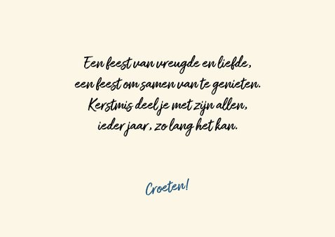 Grappige kerstkaart met diverse dieren in 2027 3