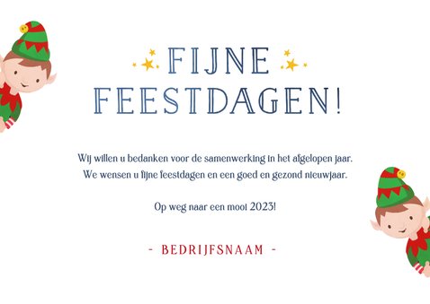 Grappige kerstkaart transport branche met volle arrenslee 3