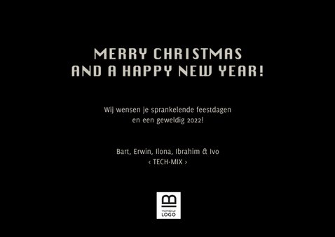 Grappige kerstkaart voor de ICT branch met kerst broncode 3