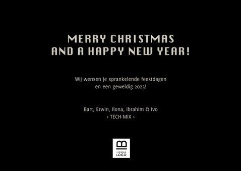 Grappige kerstkaart voor de ICT branch met kerst broncode 3