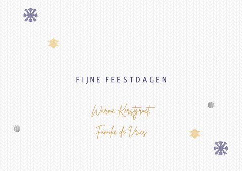 Grappige kerstkaart Vro-ho-ho-ho-lijk kerstfeest 3