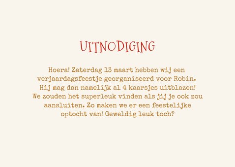 Grappige uitnodiging met beren die glazen limonade dragen 2