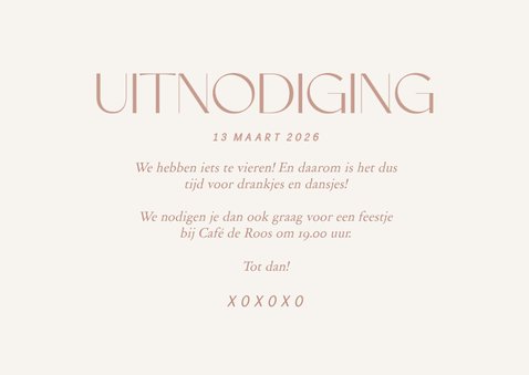 Grappige uitnodiging voor een feestje drankjes en dansjes 3