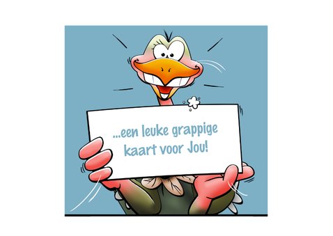 Grappige verjaardagskaart met leuke struisvogels 2