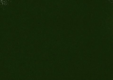 Groene kerstkaart met goudlook sterren ijskristallen Achterkant