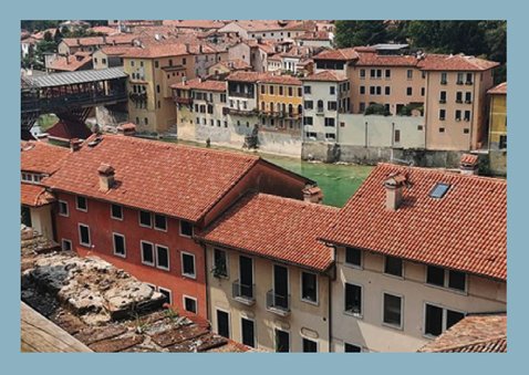 Groeten uit Italië met grappige landkaart en foto's 2