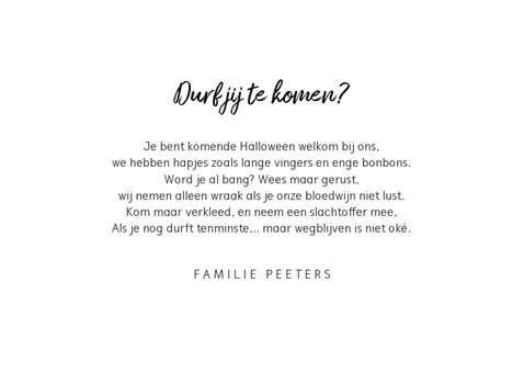 Halloween feest uitnodiging happy halloween typografie 3