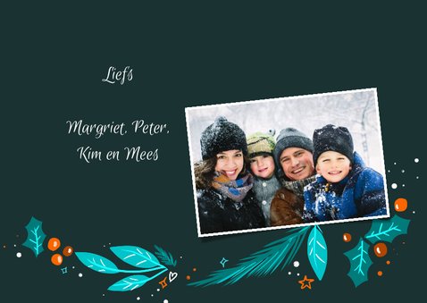 Happy Holidays met foto 3
